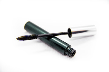 mascara on white background