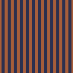 Blue and Bronze Seamless Pattern - Vertical stripes repeating pattern design