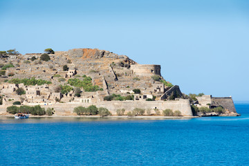 Fototapeta na wymiar Crete. The Bay near the island of Spinalonga