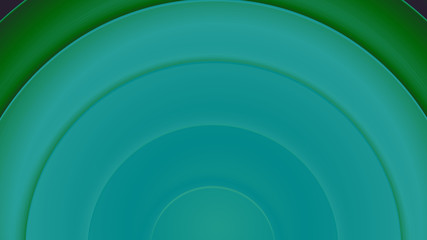Background with circles in a paper style. With a variety of colors.