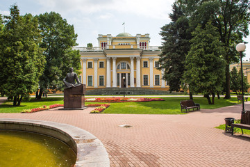 Palace of Rumyantsev - Paskevich in Gomel city park, Belarus