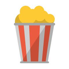 Pop corn bucket symbol
