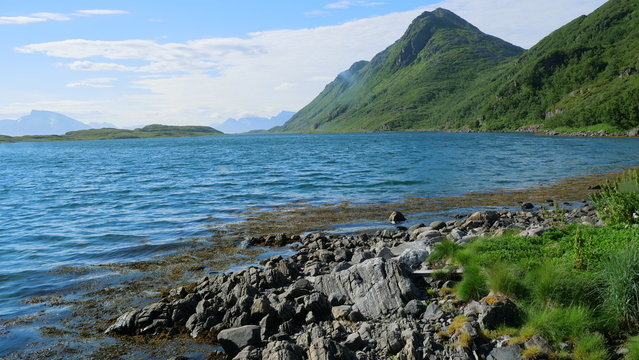 Summer at Soroya, Norway