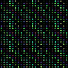 Obraz premium Seamless abstract pattern background with a variety of colored circles.