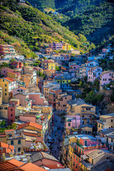 Village of Riomaggiore Cinque Terre Italy