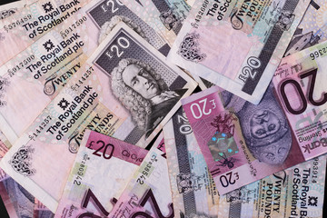Obraz premium money pouds libra esterlina 