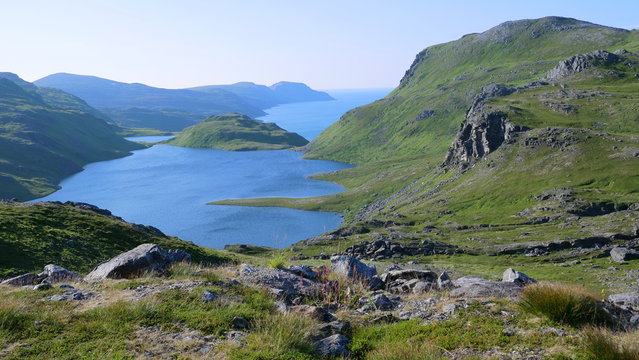 Summer at Soroya, Norway