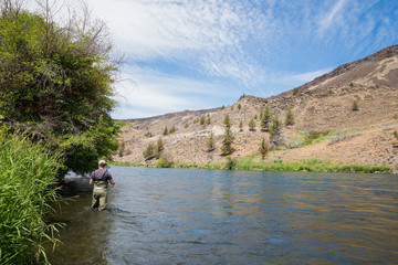Lower Deschutes River Oregon Fly Fishing Trip in May