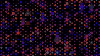 Background of squares. Different shades. With color and light transitions.