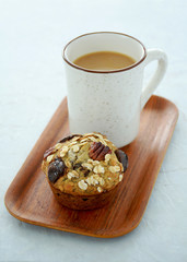 Coffee and muffin