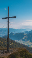 Smartphone HD wallpaper of beautiful alpine view at Fuegen - Tyrol - Austria