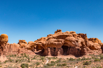 Fototapeta premium Cove of Caves in Arches National Park