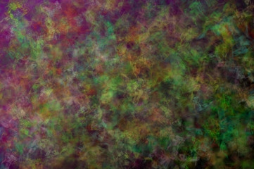Smoky multicolored defocused pattern as abstract background.