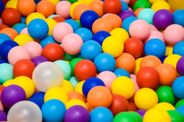Balls for swimming pool