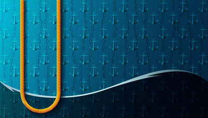 Maritime background with place for text.