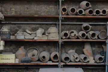 Pompeji, antike Stadt im Schatten des Vesuvs