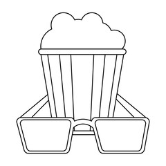 Cinema and movies entertainment black and white