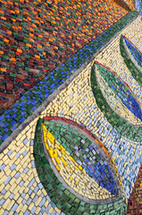 beautiful mosaic of stone