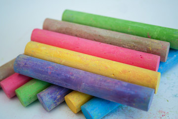 oolored chalks