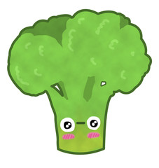 Kawaii broccoli 2