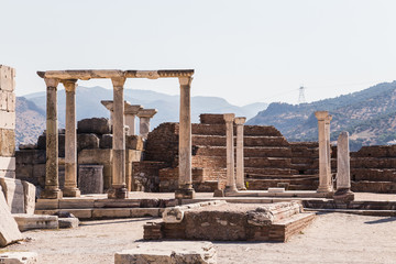 The Tomb of John the Apostle at the Basilica of St. John in Selcuk Turkey