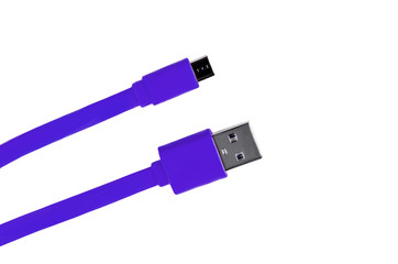 lilac usb-cable micro usb isolated