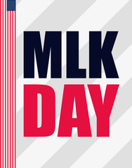 martin luther king jr day poster