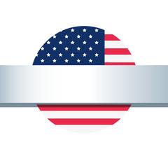 american flag banner patriotic symbol