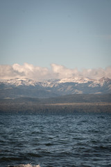 Obraz premium clouds over lake