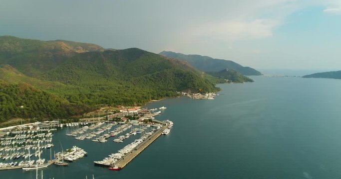 Marmaris Following Helicopter