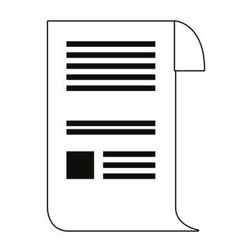 paper document sheet