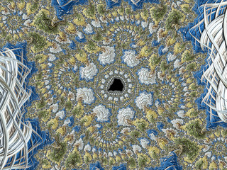 Fractal a never-ending pattern. Abstract Computer generated Fractal design. Fractals are infinitely complex patterns that are self-similar across different scales. Great for cell phone wall paper. 