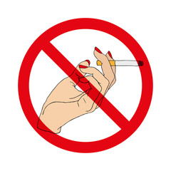 Zakaz palenia - obrazy, fototapety, plakaty