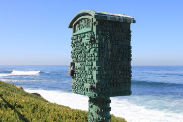 LaJolla Lifeguard Phone by Skip Weeks