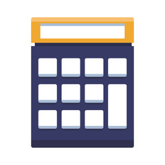 calculator isolated icon