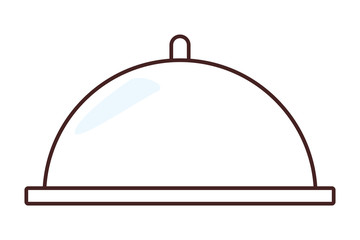 Obraz premium food tray icon