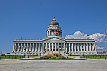 Obraz premium Utah State Capitol Building by Skip Weeks