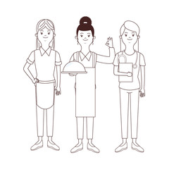 women profession and occupation avatars