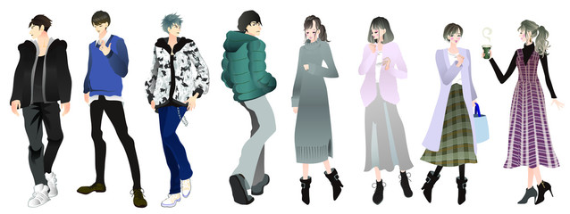 ファッションイラスト