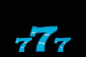 Three Seven. lucky Seven. 　スリーセブン、ラッキーセブン