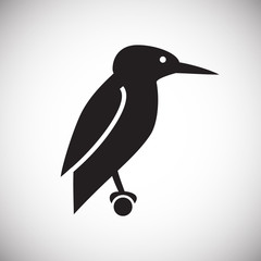 Bird icons set on white background for graphic and web design, Modern simple vector sign. Internet concept. Trendy symbol for website design web button or mobile app