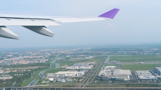 Departure from Bangkok