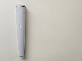 Emergency torch light wall mount flashlight in room 