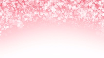 Pink background in Happy Valentine's day