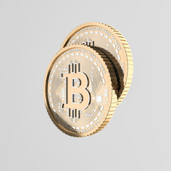 BitCoin 3D illustration