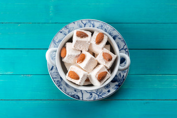 Turkish delight close up