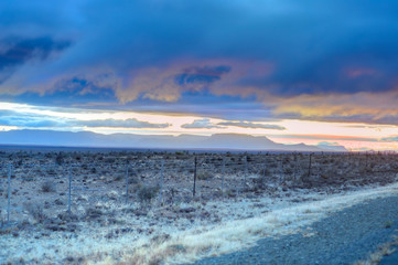 Fototapeta premium KAROO LANDSCAPES, Eastern Cape, South africa 