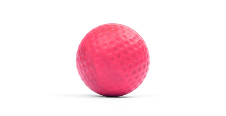 Close-up of a golf ball