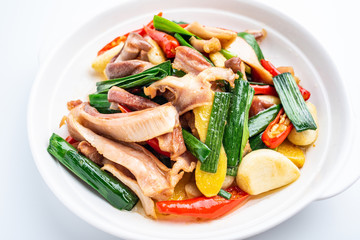 Chinese food - spicy pork belly