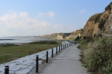 屛風ヶ浦の遊歩道
